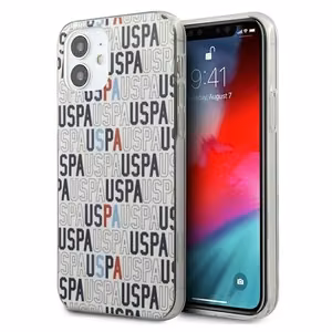 US Polo USHCP12SPCUSPA6 Logo Mania Collection ümbris seadmele iPhone 12 mini 5.4", valge