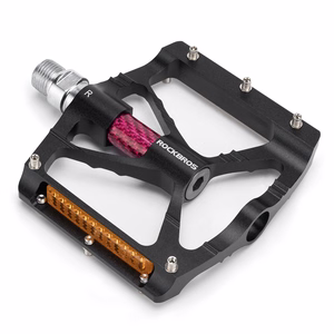 Rockbros K307PT helkuritega alumiiniumist jalgratta platvormpedaalid – mustad