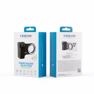 Forever PHSS-100 Bluetooth-telefonihoidik/selfipulk MagSafe'ile, must