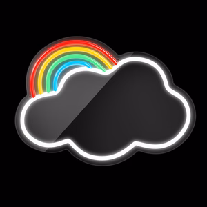 Neon MIRROR LED CLOUD multicolor FMNE05 Forever Light