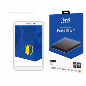 Huawei MediaPad T2 8 Pro – 3mk FlexibleGlass (kuni 8.3") tahvelarvuti ekraanikaitse