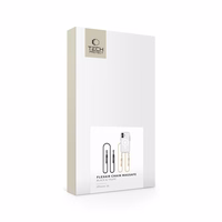 Tech-Protect FlexAir Chain MagSafe iPhone 16 Ümbris - Clear + 2 Lanyards (must & Taupe)