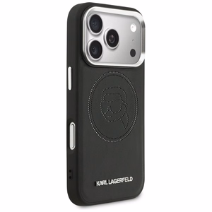 Karl Lagerfeld K Head Point Logo MagSafe Ümbris for iPhone 17 Pro - must