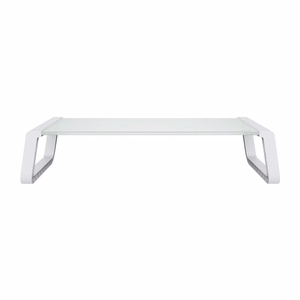 TRUST MONTA klaasist monitori alus valge 25351