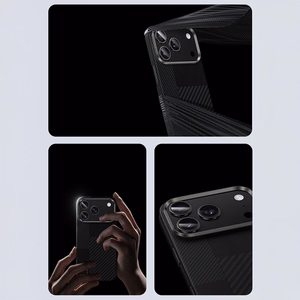 Benks Montage Magnetic Armor Air Kevlar Чехол Metal Frame 600D+1500D (MB70) для Iphone 17 Pro Max чёрный