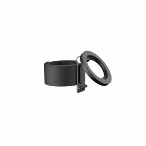 XO universaalne hoidik C203 must reguleeritava silikoonrihmaga MagSafe jaoks