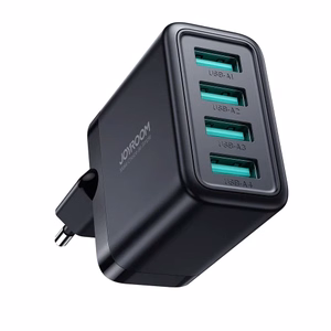 Laadija Joyroom JR-TCN03 must 24W (4xUSB)