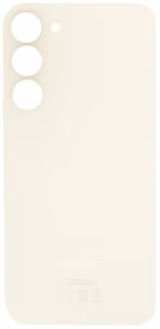 Tagakaas Samsung S911 S23 Cream (ilma kaameraläätse) originaal (kasutatud Grade C)