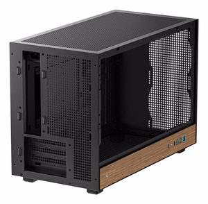 Deepcool Case CH260 Wood Black Micro Tower