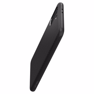 Spigen Liquid Air ümbris Samsung Galaxy S21-le - matt must