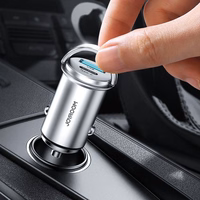 Autolaadija Joyroom "C-A45" Hall (1xUSB / 1xUSB-C / 20W)