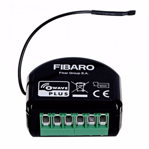 Fibaro Dimmer 2 elektrirelee Must