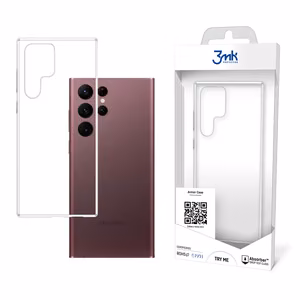 3mk Armor ümbris Samsung Galaxy S22 Ultra 5G jaoks - läbipaistev