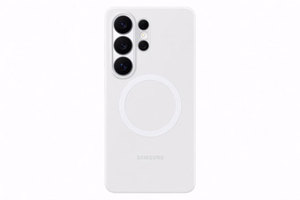 Samsung Силиконовый Магнитный Чехол для Samsung Galaxy S26 Ultra, совместим с MagSafe - белый