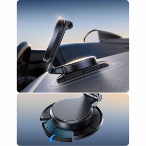 Car laadija-hoidja Joyroom JR-ZS408 (dashboard) 15W wireless must