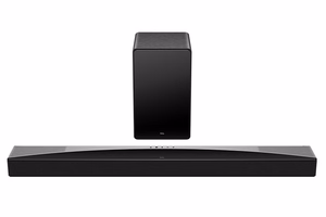 TCL Q Q75H Class 5.1.2-kanalise heliriba Dolby Atmos, Ray Danz tehnoloogia ja juhtmevaba subwooferiga