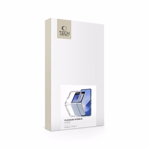Tech-Protect FlexAir Hybrid Ümbris jaoks Samsung Galaxy Z Flip 7 - Läbipaistev