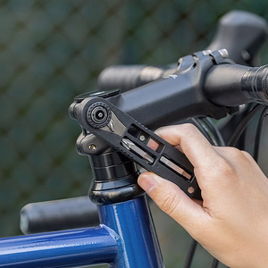 Wozinsky WZK-L2 14-in-1 Bicycle Tool Set, Multitool, Allen Keys, Tire Lever - Black