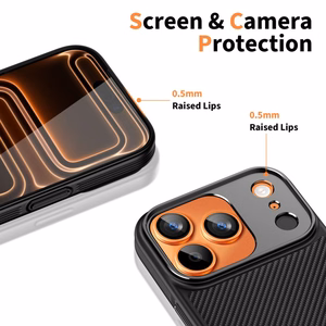 Tech-Protect Kevlar Aramid MagSafe ümbris jaoks iPhone 17 Pro - must