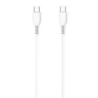 JELLICO kaabel KDS-30 USB-C - USB-C PD 60W 1M Valge