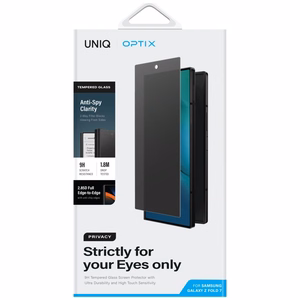 Uniq Optix Privaatsus karastatud klaas jaoks Samsung Galaxy Z Fold 7