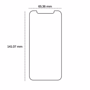 Tempered glass 2,5D for iPhone XR / 11