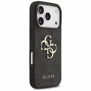 Guess 4G Big Logo Ümbris jaoks iPhone 17 Pro - Must