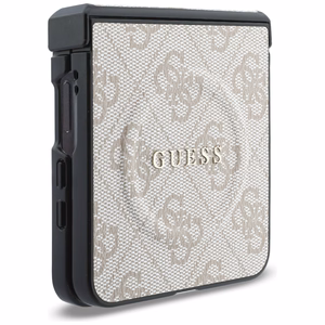 Roosa Guess 4G Classic MagSafe ümbris Samsung Galaxy Z Flip8 telefonile