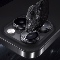 Benks Tempered glass Glass Warrior Lens Protector on camera jaoks Iphone 16/16 Plus (lens 2 pieces) must