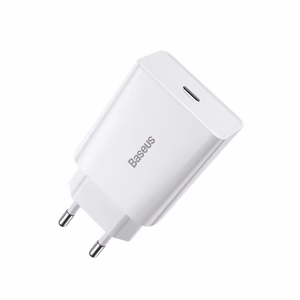 Быстрое зарядное устройство Baseus Speed Mini, USB-C, PD, 3A, 20W (белый)