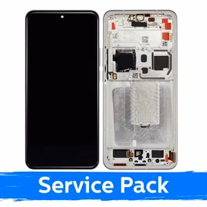 Xiaomi 15 Ultra ühilduv LCD-ekraan koos raamiga / valge / (hoolduskomplekt)