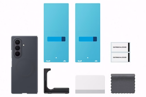Samsung Galaxy Z Fold8 Ultra silikoonist magnetümbris 2 peegeldusvastase kilega, grafiit