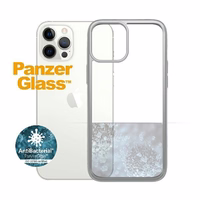 PanzerGlass ClearCase ümbris jaoks iPhone 12 Pro Max - läbipaistev and hõbedane