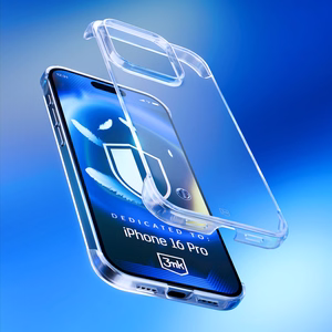 3mk Just20g Clear Ümbris jaoks Apple iPhone 16 Pro - läbipaistev