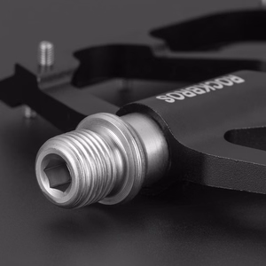 Rockbros 2020-12BBK alumiiniumist jalgratta platvormpedaalid – mustad