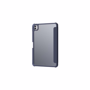 AmazingThing Titan Pro Case for iPad Pro 11" M5 with 720° Rotation Stand and Stylus Holder - Navy Blue