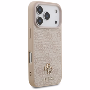 Guess 4G Small Classic Logo MagSafe ümbris iPhone 18 Pro / 17 Pro – roosa