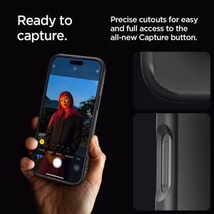 Spigen Ultra Hybrid Ümbris jaoks iPhone 16 Pro Max - Matte Must