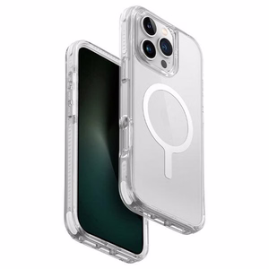 Uniq Combat iPhone 16 Pro 6.3" Magclick Charging ümbris valge/lume valge