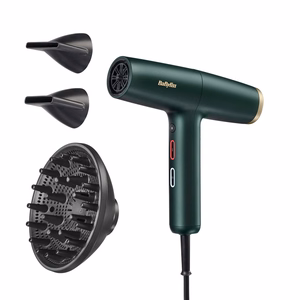 BaByliss Air Power Pro D6555DE – 1700 W iooniline föön, roheline/kuldne
