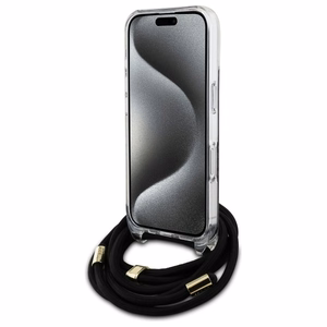 Guess Crossbody Cord 4G Print Ümbris jaoks iPhone 16 - must