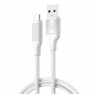 Valge XO NB265 USB-A–USB-C kaabel, 1 m