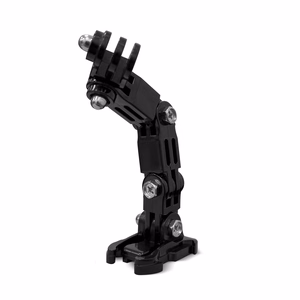 GoPro kiivrikinnituse tarvikute komplekt GoPro, DJI, Insta360, SJCam, Eken tegevuskaameratele (GoPro Cycling Helmet Chin Holder)