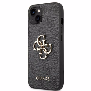 Guess 4G suur metallist logo iPhone 14 ümbris - Hall