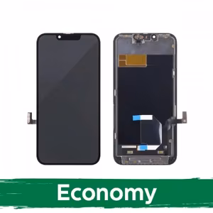 LCD Ekraan Ühildub iPhone 13 Must (Hard OLED / Economy)