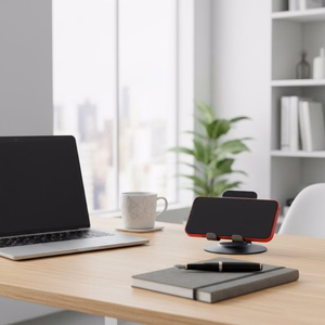 Desk hoidja jaoks phone / tablet foldable Forcell F-Grip Fold Alus 3 360 hall
