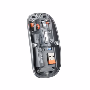 Cliptec Computer mouse Läbipaistev RZS630 juhtmevaba optical 1600DPI