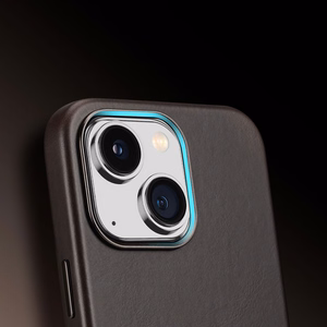 Dux Ducis Napoli ümbris iPhone 14 Plus nahast ümbris (MagSafe ühilduv) Tumepruun