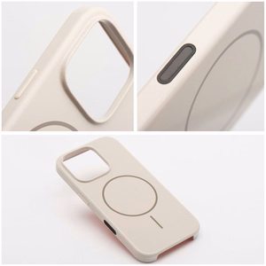 Ümbris jaoks iPhone 17 Läikiv Mag Kate compatible koos MagSafe valge