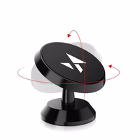 Wozinsky Magnetic Car Mount jaoks Dashboard 360 Self-Adhesive Must (WMH-05)